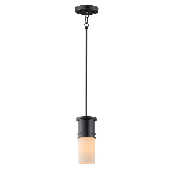 Maxim 10362SWBK One Light Mini Pendant, Black