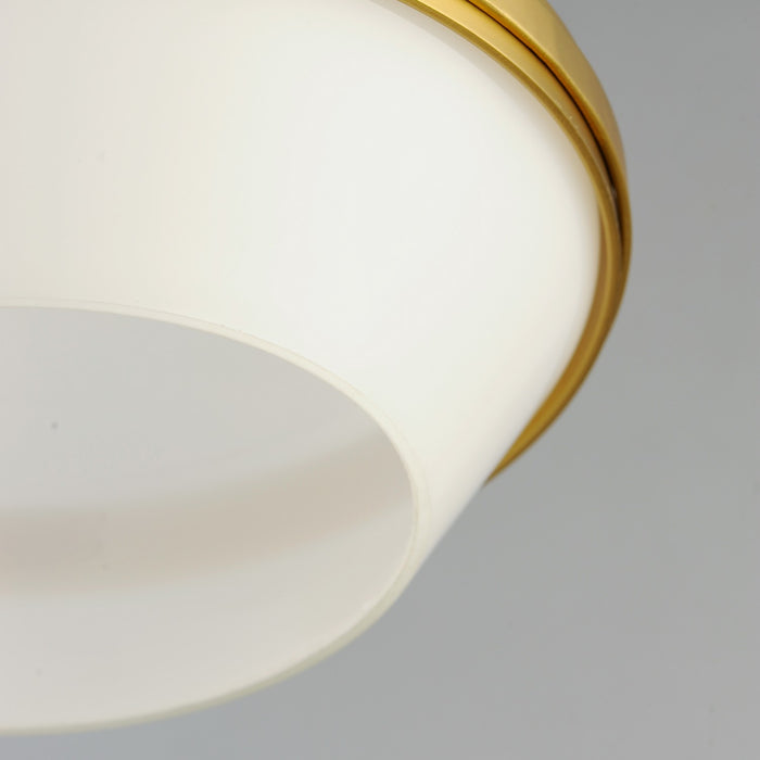 Maxim 10374WTSBR One Light Pendant, Satin Brass