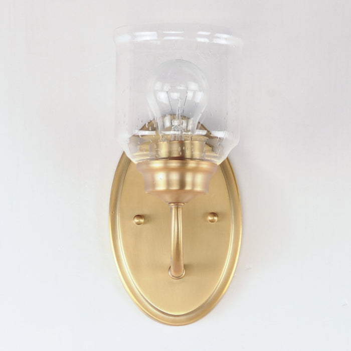 Maxim 12261CDHR One Light Wall Sconce, Heritage