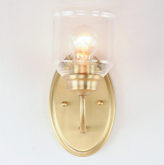 Maxim 12261CDHR One Light Wall Sconce, Heritage