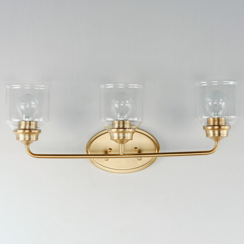 Maxim 12263CDHR Three Light Bath Vanity, Heritage