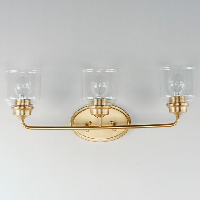 Maxim 12263CDHR Three Light Bath Vanity, Heritage