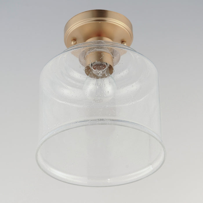 Maxim 12270CDHR One Light Semi-Flush Mount, Heritage