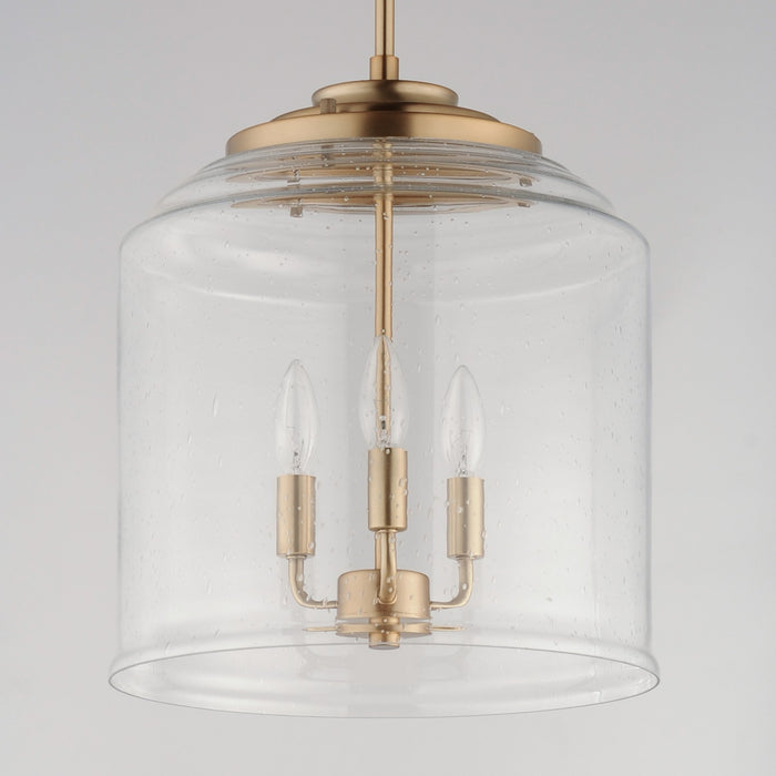 Maxim 12273CDHR Three Light Pendant, Heritage