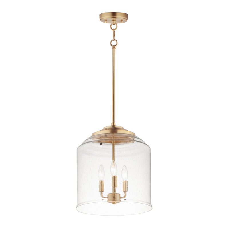 Maxim 12273CDHR Three Light Pendant, Heritage