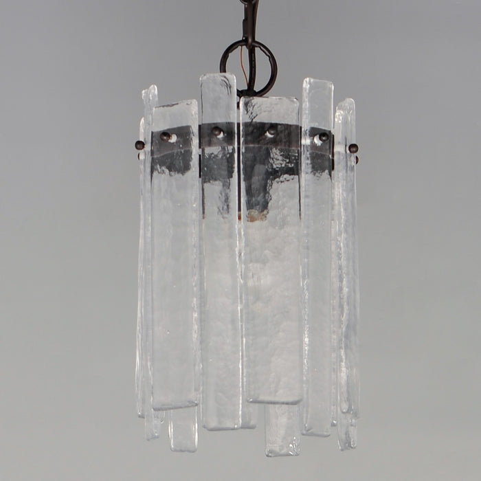Maxim 21831AGDBZ One Light Pendant, Dark Bronze