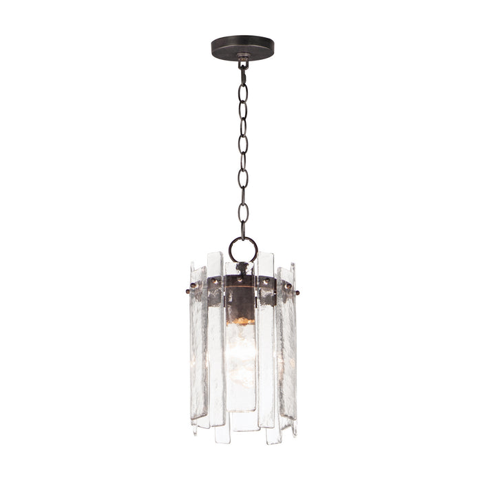 Maxim 21831AGDBZ One Light Pendant, Dark Bronze