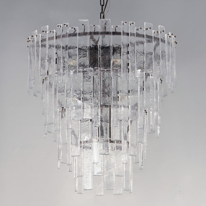 Maxim 21837AGDBZ 12 Light Pendant, Dark Bronze