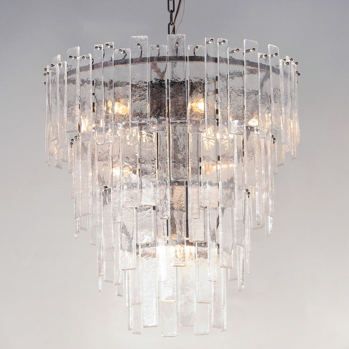 Maxim 21837AGDBZ 12 Light Pendant, Dark Bronze