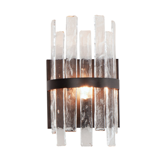 Maxim 21839AGDBZ One Light Wall Sconce, Dark Bronze