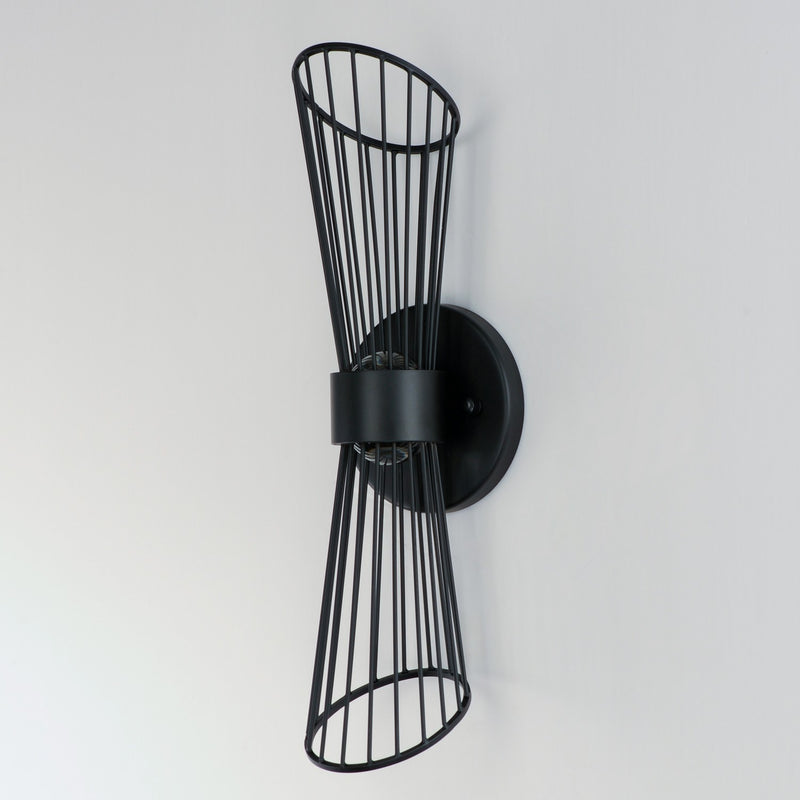 Maxim 24171BK LED Wall Sconce, Black