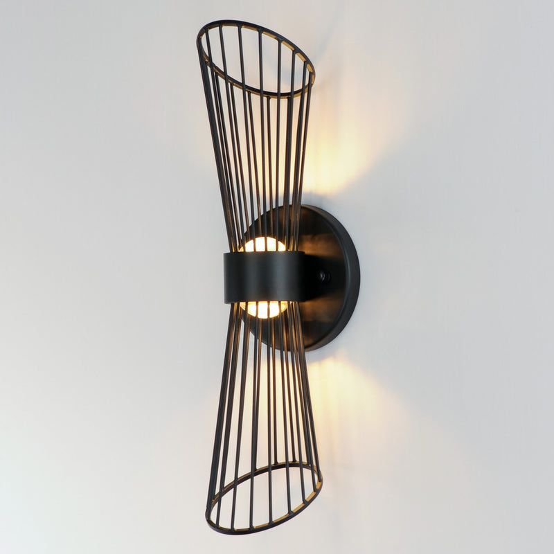 Maxim 24171BK LED Wall Sconce, Black