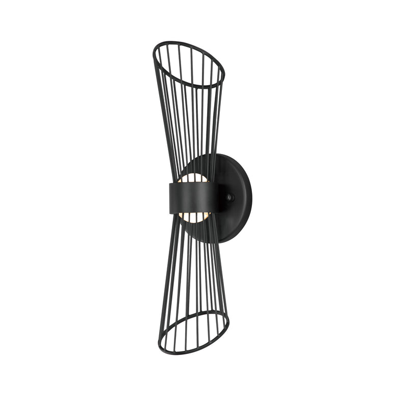 Maxim 24171BK LED Wall Sconce, Black