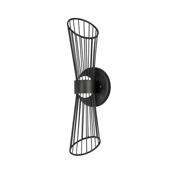 Maxim 24171BK LED Wall Sconce, Black