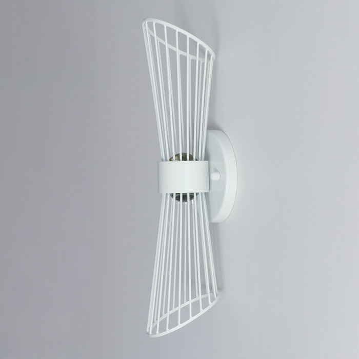 Maxim 24171MW LED Wall Sconce, Matte White