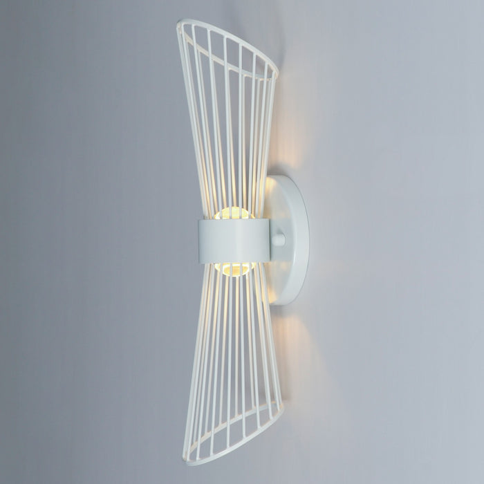Maxim 24171MW LED Wall Sconce, Matte White
