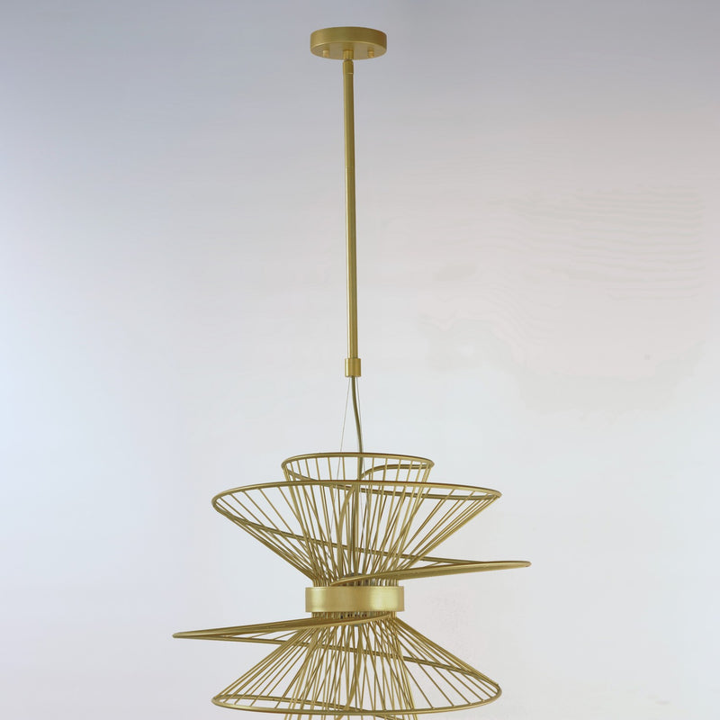 Maxim 24174NAB LED Pendant, Natural Aged Brass