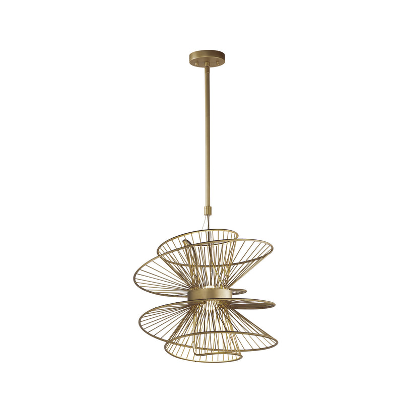 Maxim 24174NAB LED Pendant, Natural Aged Brass