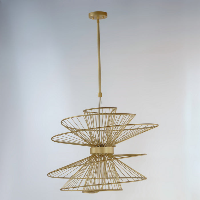 Maxim 24176NAB LED Pendant, Natural Aged Brass