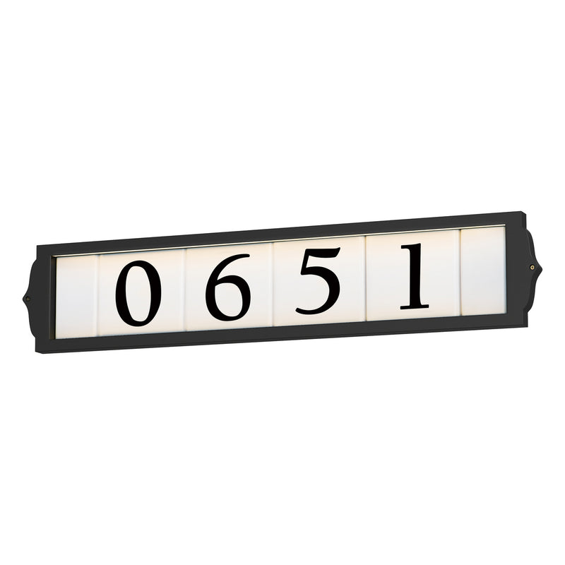 Maxim 53650BK LED Address Frame, Black