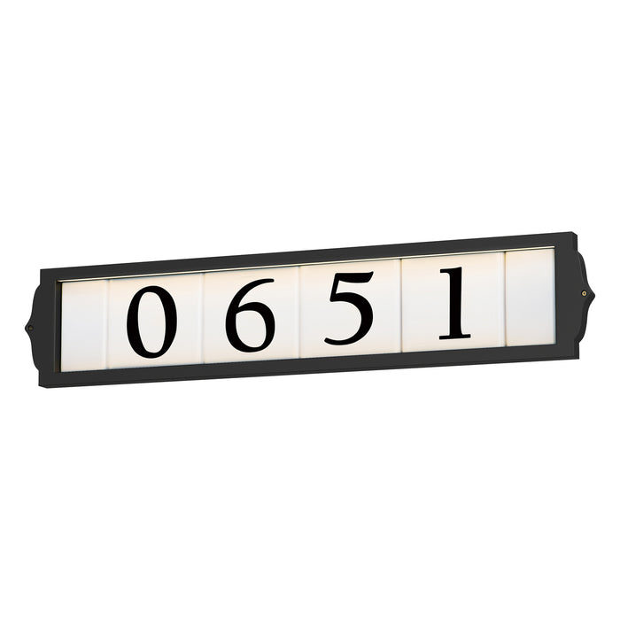 Maxim 53650BK LED Address Frame, Black