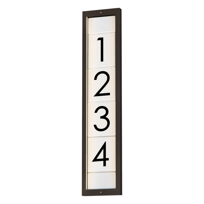 Maxim 53650BZ LED Address Frame, Bronze