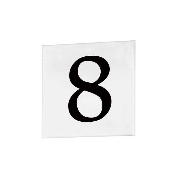 Maxim 53668WT Square Tile, White