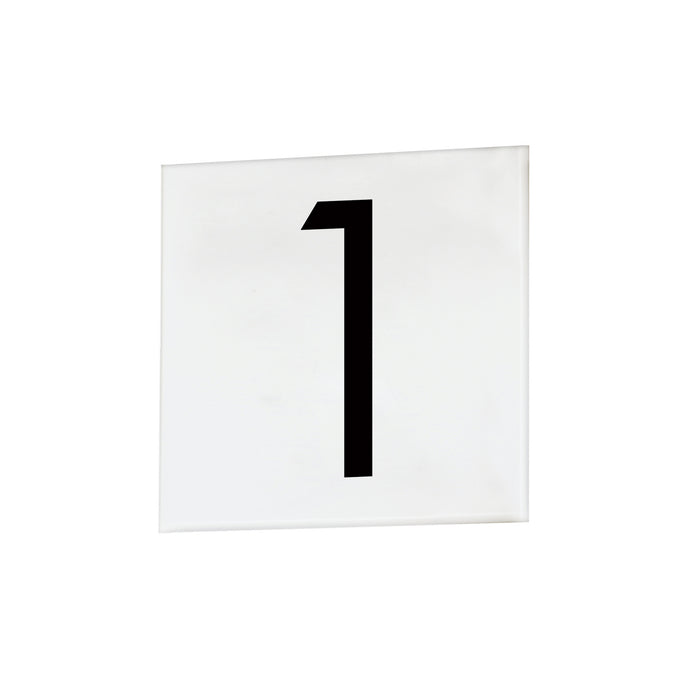 Maxim 53671WT Square Tile, White