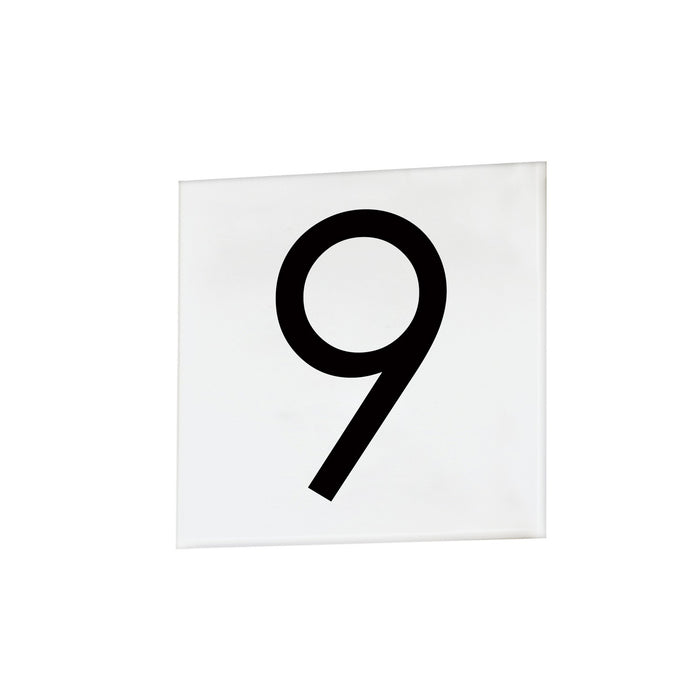 Maxim 53676WT Square Tile, White