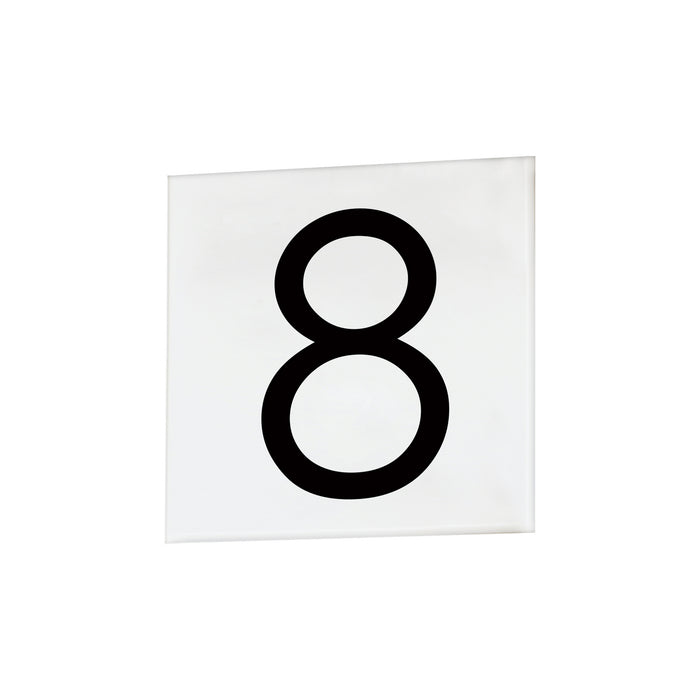Maxim 53678WT Square Tile, White