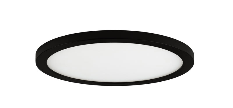 Maxim 58714WTBK LED Flush Mount, Black