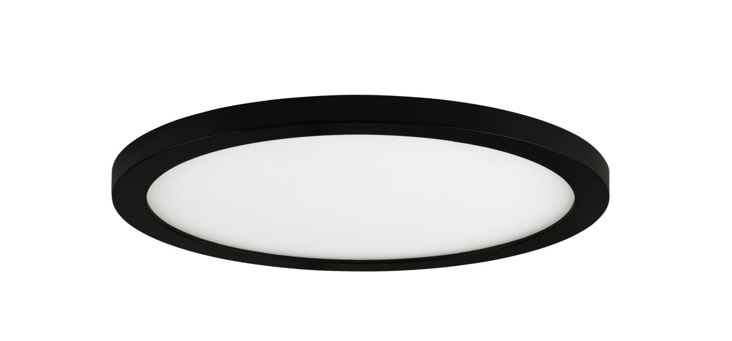 Maxim 58714WTBK LED Flush Mount, Black