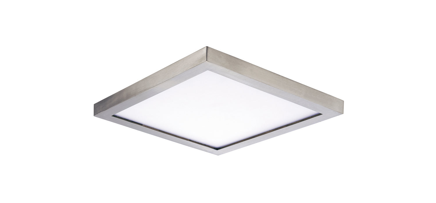 Maxim 58722WTSN LED Flush Mount, Satin Nickel