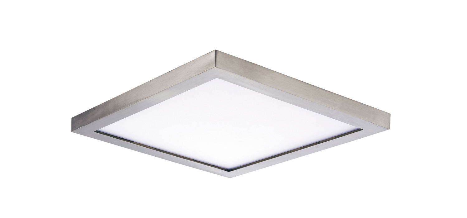 Maxim 58724WTSN LED Flush Mount, Satin Nickel