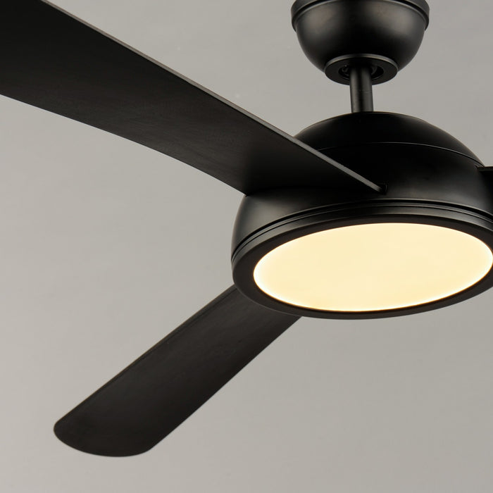 Maxim 88801BK 52" Ceiling Fan, Black