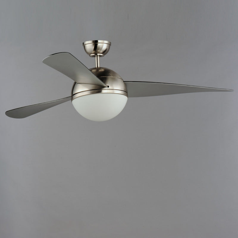 Maxim 88802SN 52" Ceiling Fan, Satin Nickel