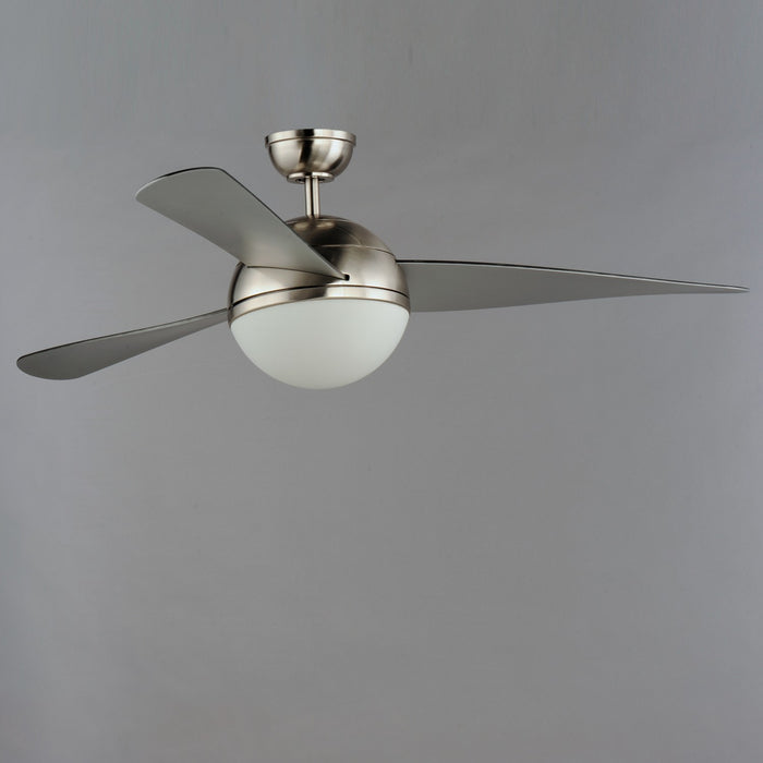 Maxim 88802SN 52" Ceiling Fan, Satin Nickel