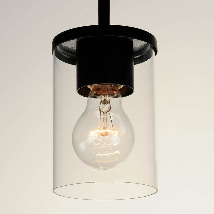 Maxim 90200CLBK One Light Mini Pendant, Black