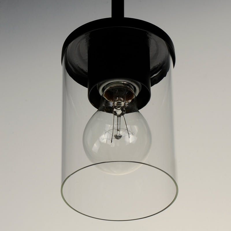 Maxim 90200CLBK One Light Mini Pendant, Black