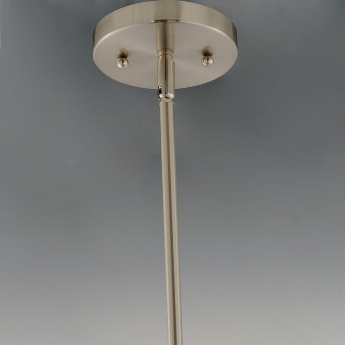Maxim 91840CDSN One Light Mini Pendant, Satin Nickel