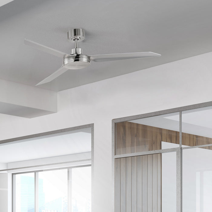 Maxim 88807SN 52"Outdoor Ceiling Fan, Satin Nickel