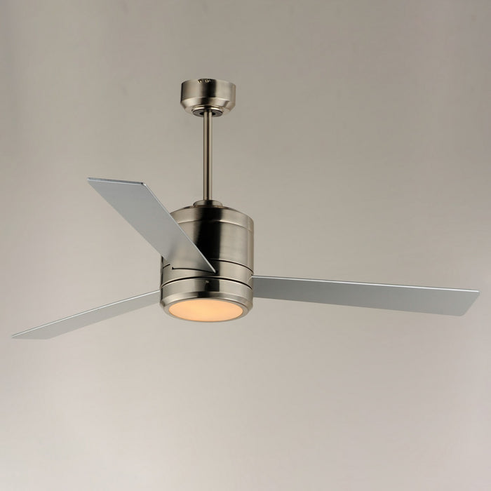 Maxim 88816SN 52" Ceiling Fan, Satin Nickel