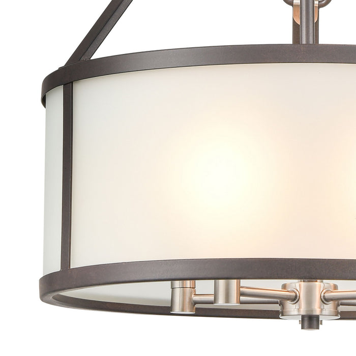ELK Home 83446/5 Five Light Chandelier, Espresso
