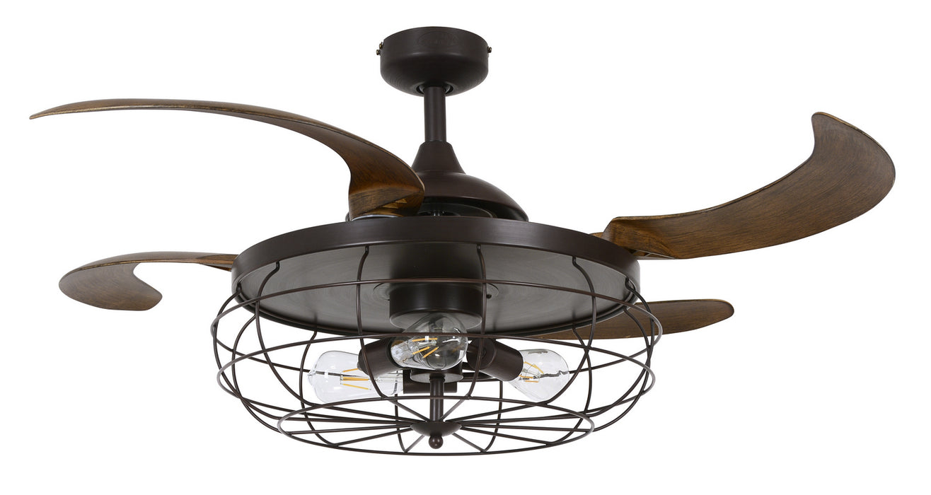 Beacon Lighting 21292101 48``Ceiling Fan, Oil Rubbed Bronze