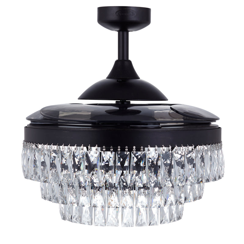 Beacon Lighting 21292201 48``Ceiling Fan, Antique Black