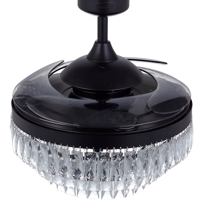 Beacon Lighting 21292201 48``Ceiling Fan, Antique Black