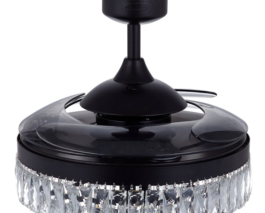 Beacon Lighting 21292201 48``Ceiling Fan, Antique Black