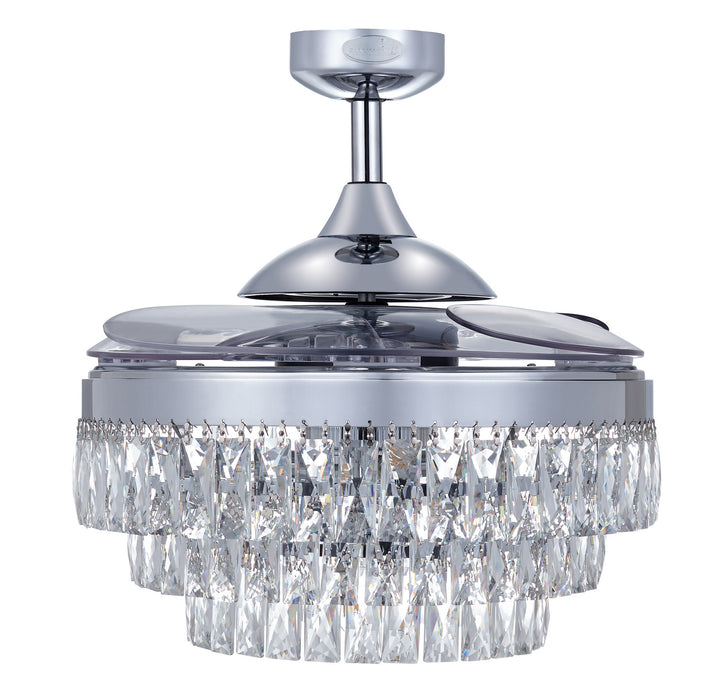 Beacon Lighting 21292301 48``Ceiling Fan, Chrome