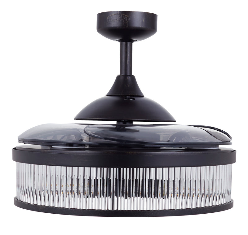 Beacon Lighting 51292801 48``Ceiling Fan, Antique Black