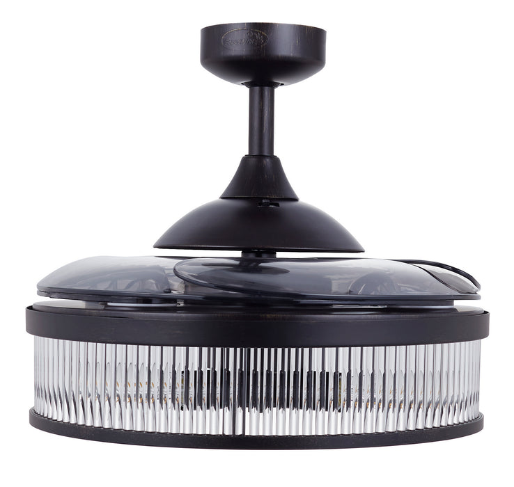 Beacon Lighting 51292801 48``Ceiling Fan, Antique Black